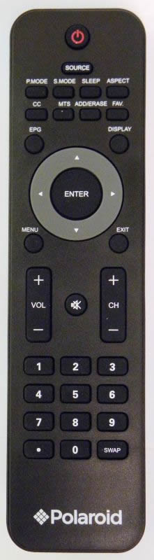 POLAROID 40GSR3100F TV Remote