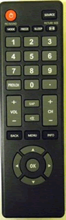 FUNAI NH307UD Remote Control