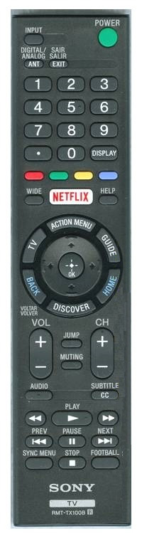 SONY RMT-TX100B TV Remote