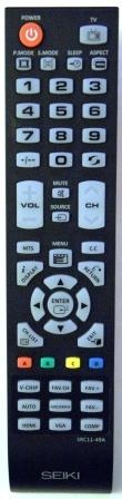 SEIKI SRC11-49A SRC1149A TV Remote