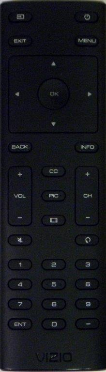 VIZIO XRT134 TV Remote